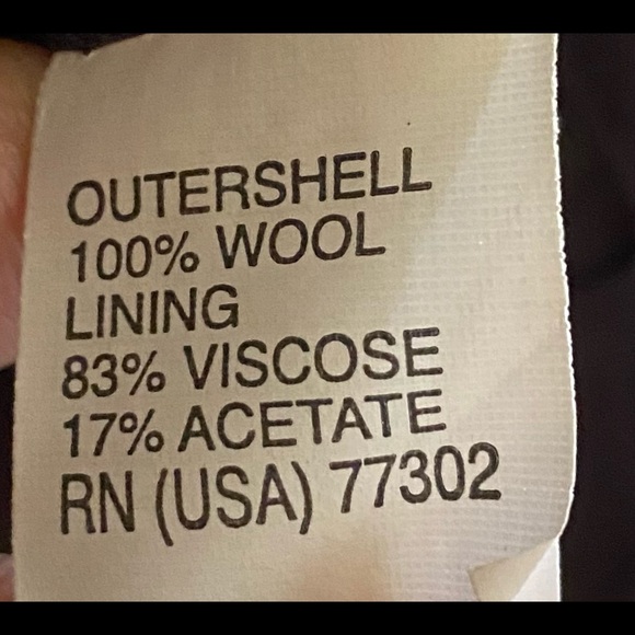 Zara Man - 100% Wool Charcoal Dark Gray 2 Button Blazer Suit Jacket (Size: 38R) - Picture 14 of 17